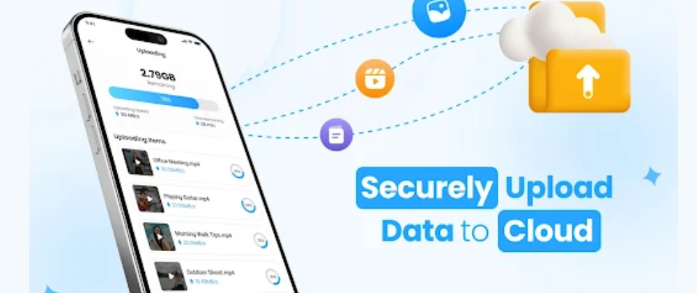 secure data upload to cloud image
